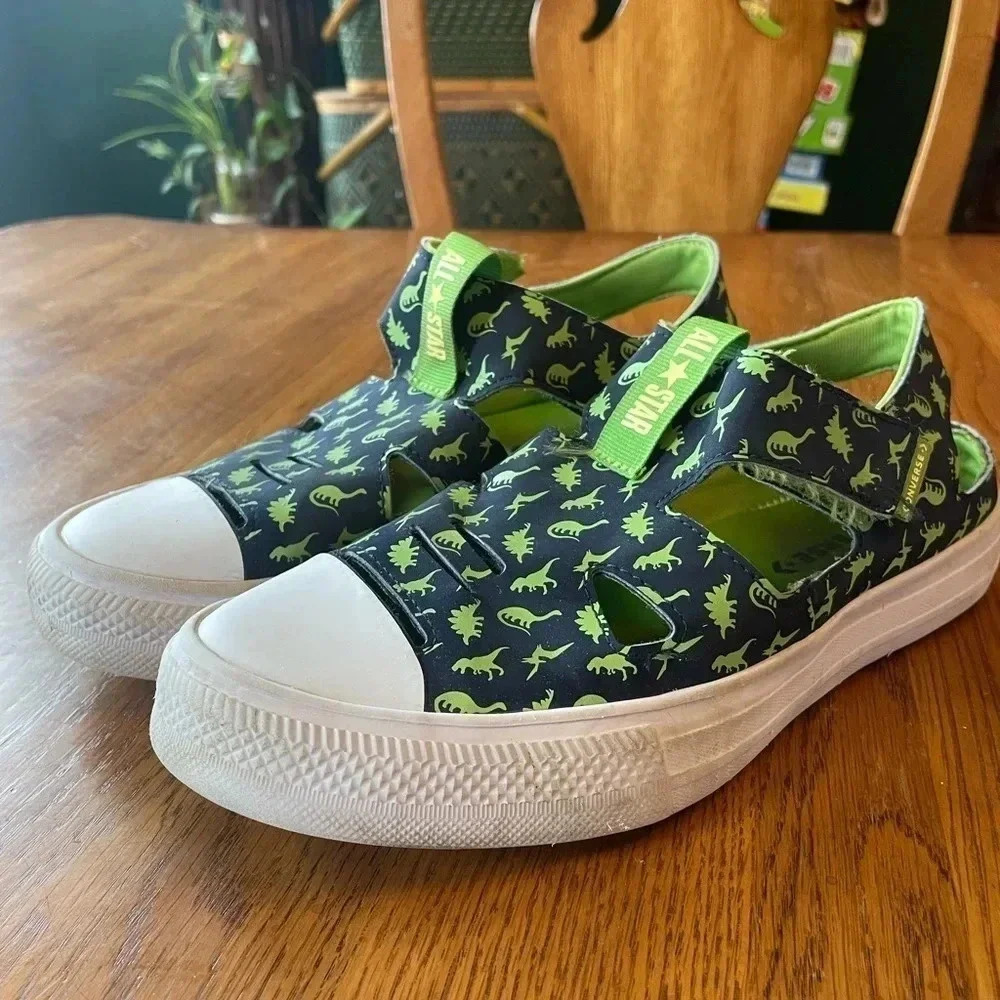 Kids Converse Chuck Taylor All Star Superplay Sandals Size 5 Big Kids‎ EUC Bin D